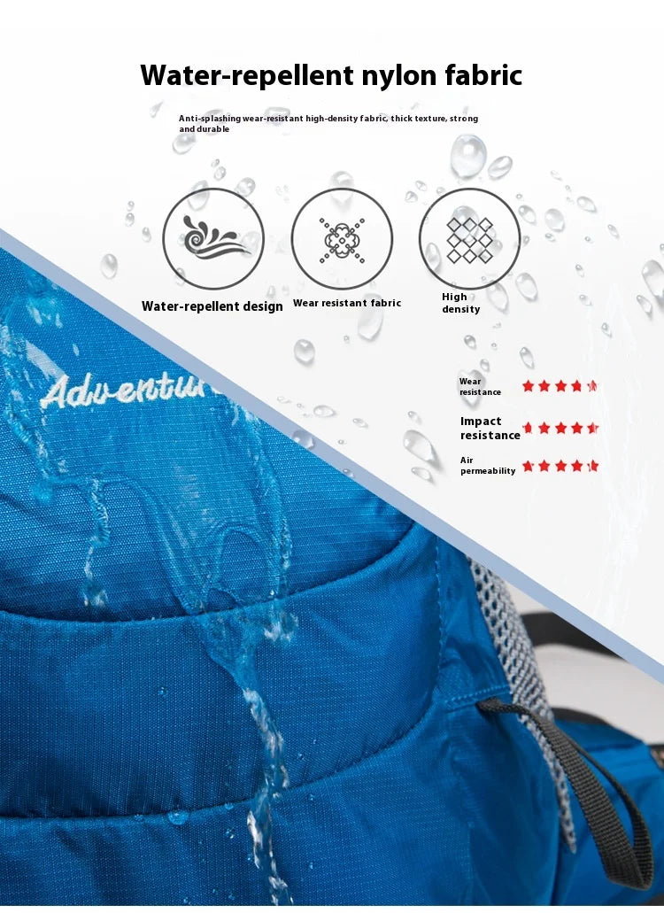 40L Outdoor sports mountaineering bag waterproof nylon camping bag large capacity backpack