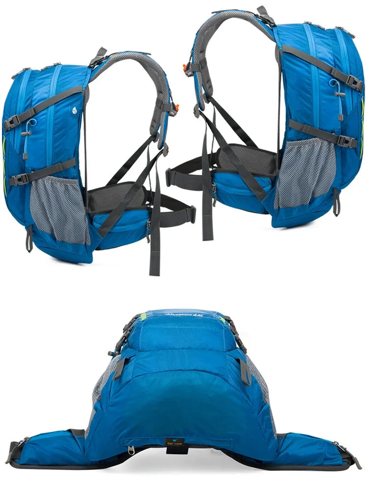 40L Outdoor sports mountaineering bag waterproof nylon camping bag large capacity backpack