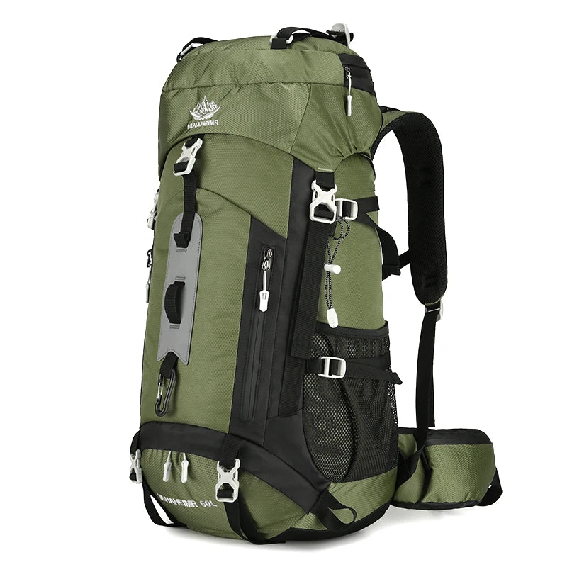 60L Hiking Backpack Men Women Outdoor Waterproof Climbing Travel Large Capacity Bags Mountaineering Trekking Camping Bag 2297