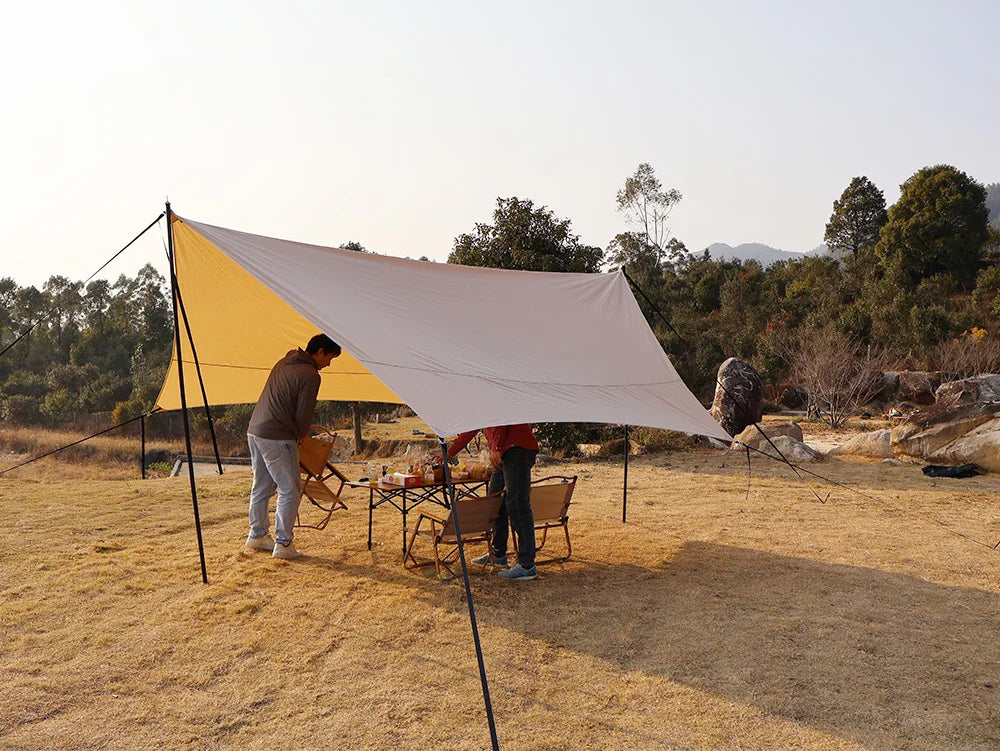 Camping Tarp Webbing Strap Main 2P Side 4P Tarp Installation Full Set Tarp Tent Securing Strap Rope