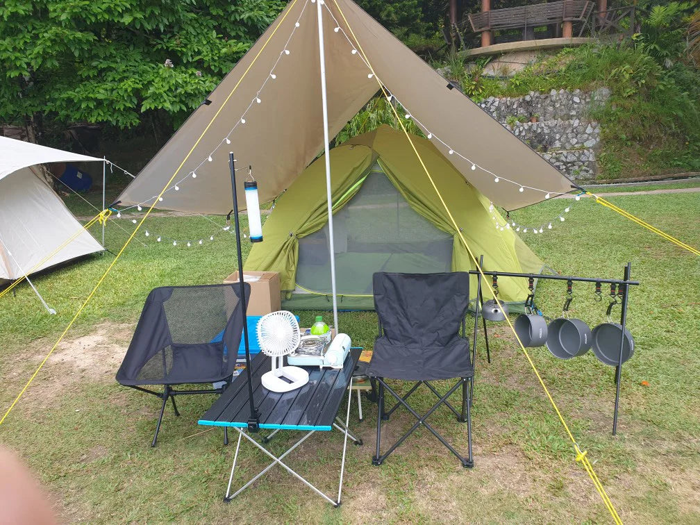 Waterproof Tent Tarp 19 Hang Points Survival Tent Outdoor Camping Tactical Sun Shelter 4x4 3x4 3x3 Lightweight Sunshade Awning