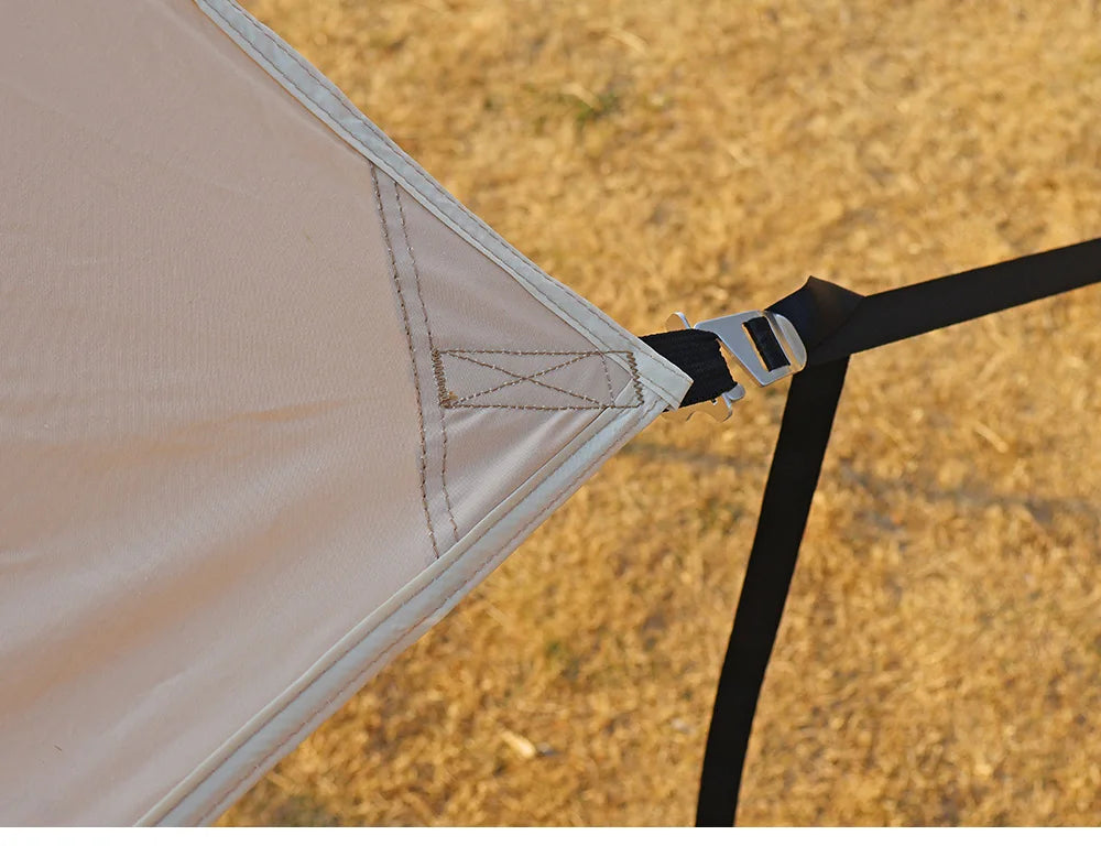 Camping Tarp Webbing Strap Main 2P Side 4P Tarp Installation Full Set Tarp Tent Securing Strap Rope