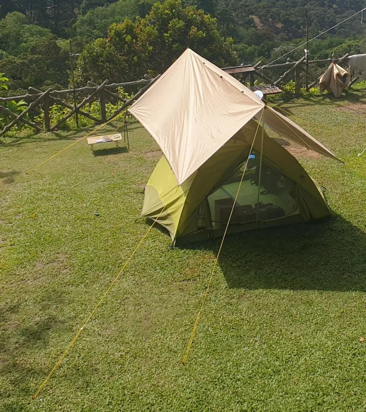 Waterproof Tent Tarp 19 Hang Points Survival Tent Outdoor Camping Tactical Sun Shelter 4x4 3x4 3x3 Lightweight Sunshade Awning