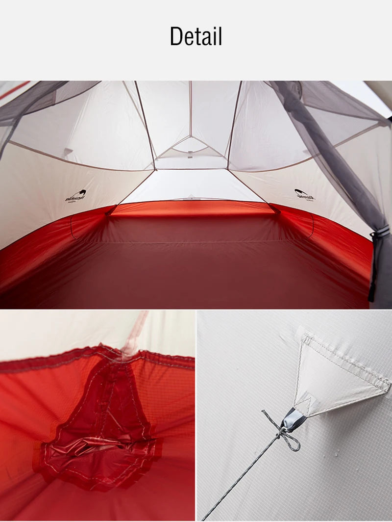 Naturehike Mongar 2 Tent Cloud Up 1 2 3 Persons Tent Star River Tent Cycling Tent Ultralight Outdoor Travel Hiking Camping Tent
