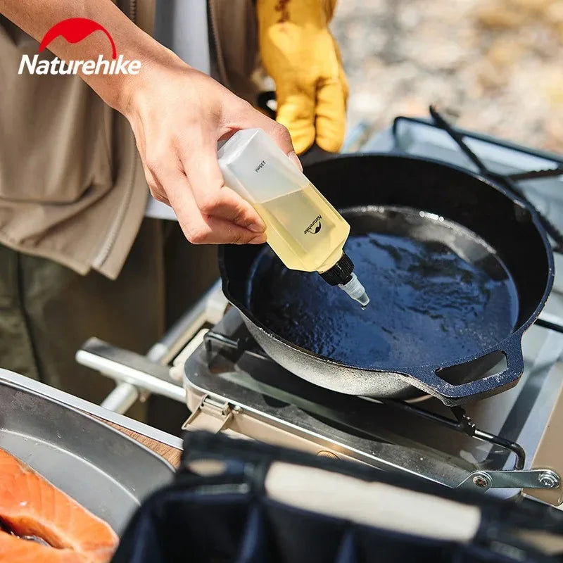 Naturehike Camping Seasoning Jar Portable Outdoor Kitchen Barbecue Cruets Spice Set Seasoning Can Bottles Set Camping Supplies