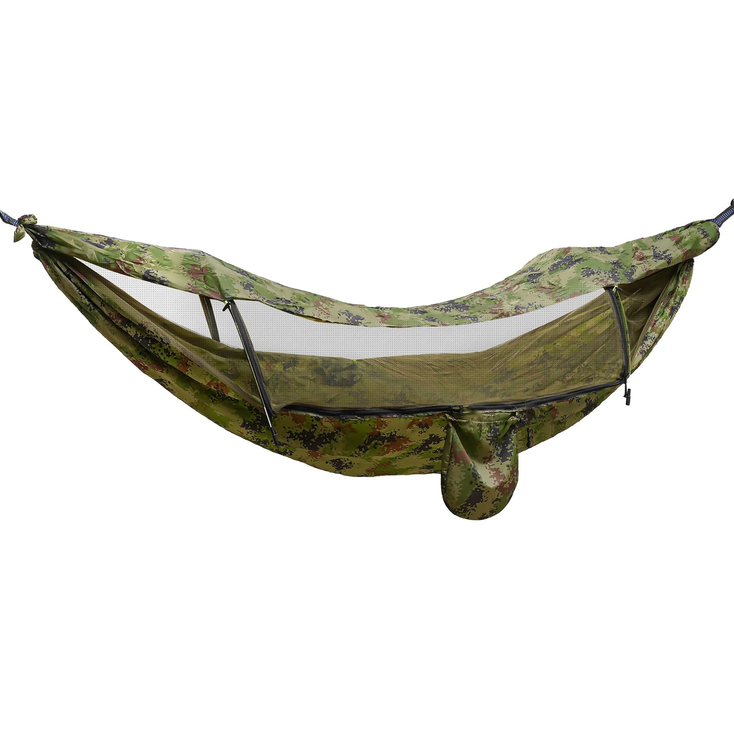 Portable Camping Hammock Anti-mosquito and Anti-Sun Camping Hammock 200kg/440.9lbs Load 2.9*1.4m