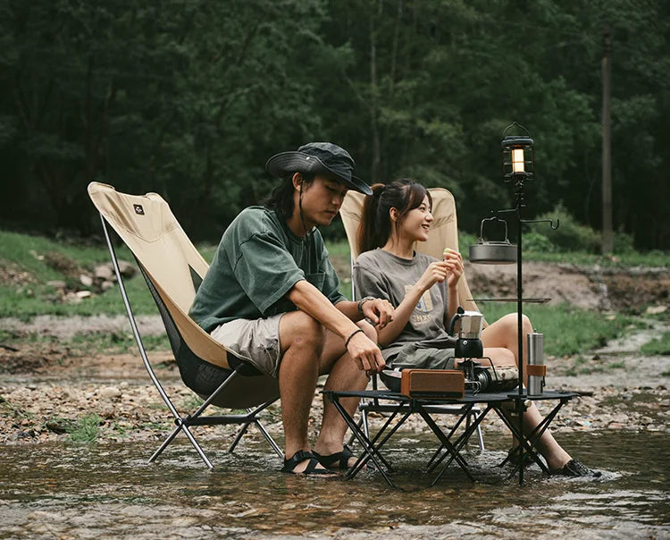 Naturehike L04 Camping Chair Folding Portable Beach Chair Foldable Lighweight Picnic Chair Outdoor Backpack Fishing Chair