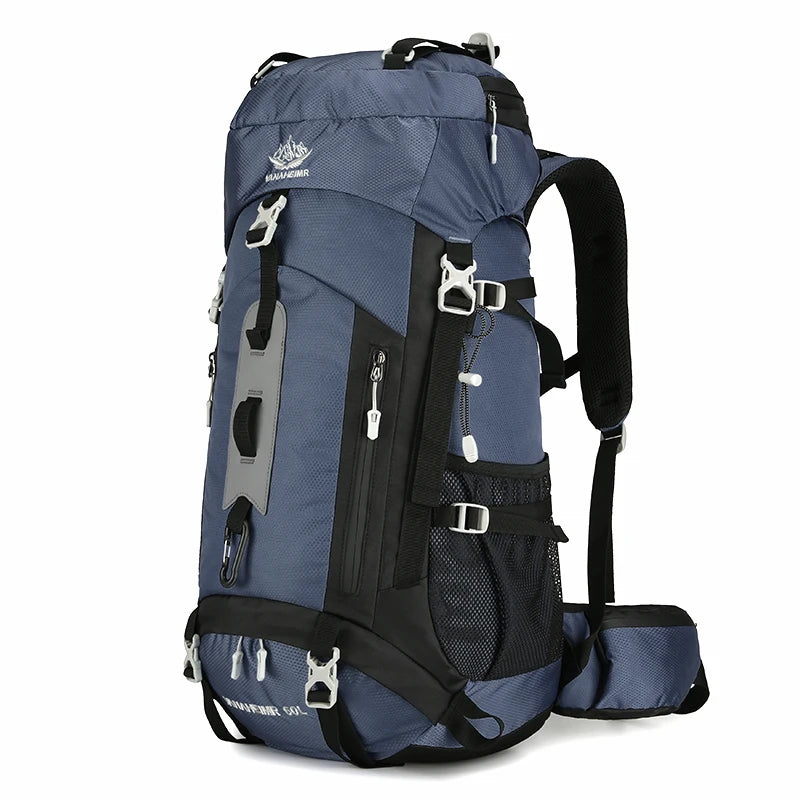 60L Hiking Backpack Men Women Outdoor Waterproof Climbing Travel Large Capacity Bags Mountaineering Trekking Camping Bag 2297
