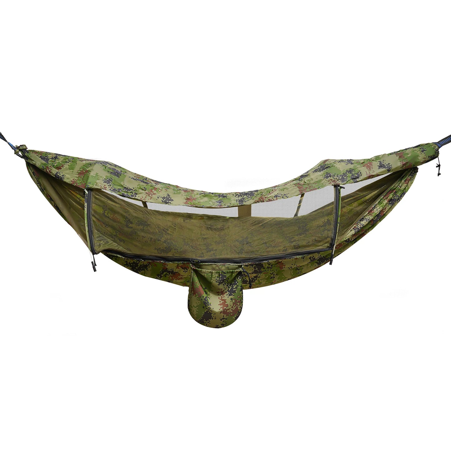 Portable Camping Hammock Anti-mosquito and Anti-Sun Camping Hammock 200kg/440.9lbs Load 2.9*1.4m