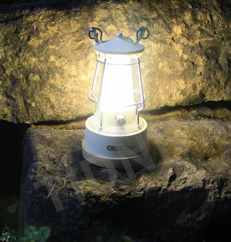 Camping Light Portable Torches Flashlights Tent Lamps Stepless Dimming Travel Retro Lamps Outdoor Lighting