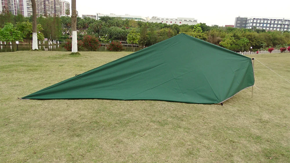 Waterproof Tent Tarp 19 Hang Points Survival Tent Outdoor Camping Tactical Sun Shelter 4x4 3x4 3x3 Lightweight Sunshade Awning