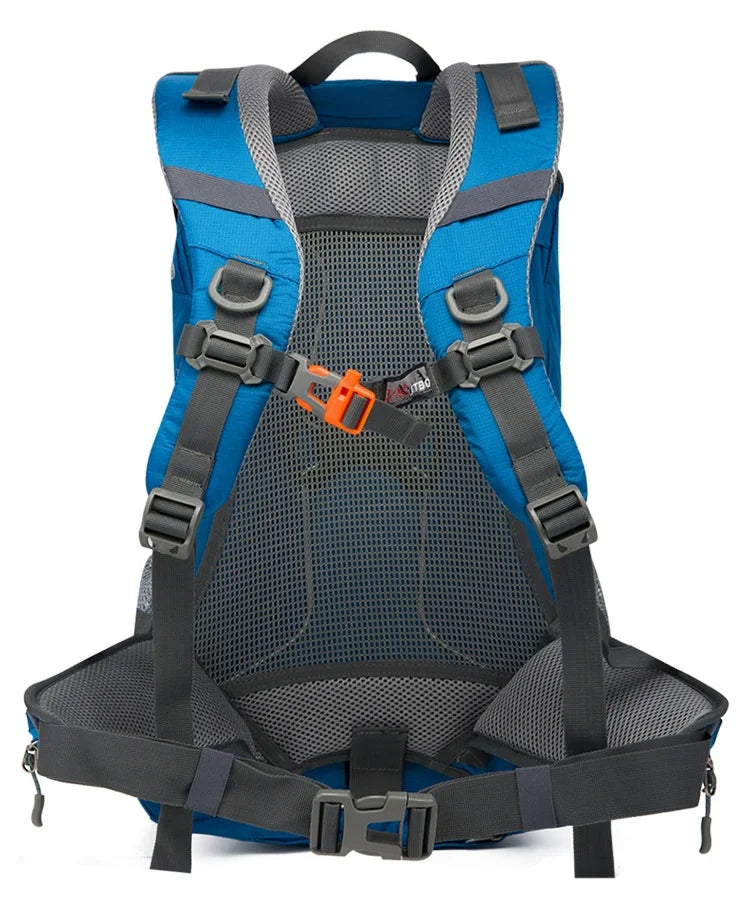 40L Outdoor sports mountaineering bag waterproof nylon camping bag large capacity backpack
