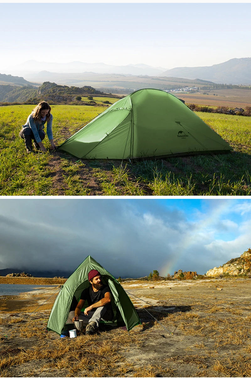 Naturehike Mongar 2 Tent Cloud Up 1 2 3 Persons Tent Star River Tent Cycling Tent Ultralight Outdoor Travel Hiking Camping Tent