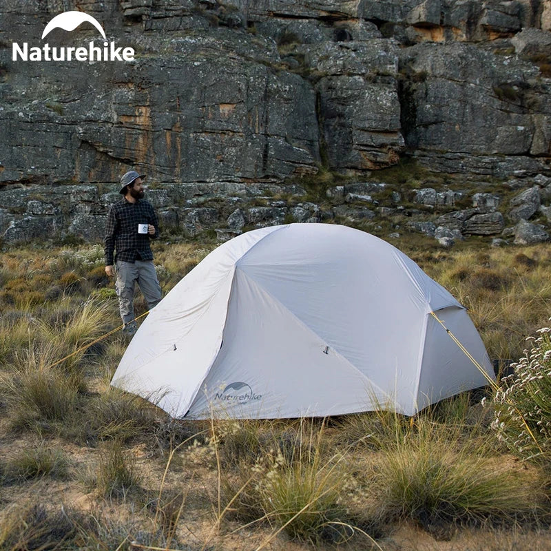 Naturehike Mongar 2 Tent Cloud Up 1 2 3 Persons Tent Star River Tent Cycling Tent Ultralight Outdoor Travel Hiking Camping Tent