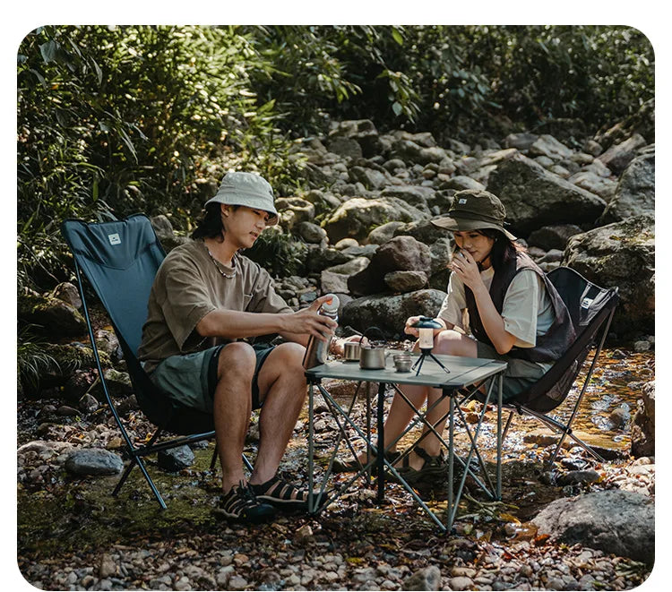 Naturehike L04 Camping Chair Folding Portable Beach Chair Foldable Lighweight  Picnic Chair Outdoor Backpack Fishing Chair