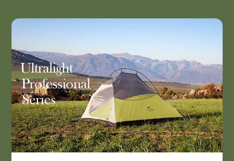 Naturehike Mongar 2 Tent Cloud Up 1 2 3 Persons Tent Star River Tent Cycling Tent Ultralight Outdoor Travel Hiking Camping Tent