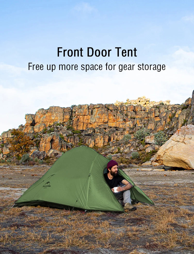 Naturehike Mongar 2 Tent Cloud Up 1 2 3 Persons Tent Star River Tent Cycling Tent Ultralight Outdoor Travel Hiking Camping Tent