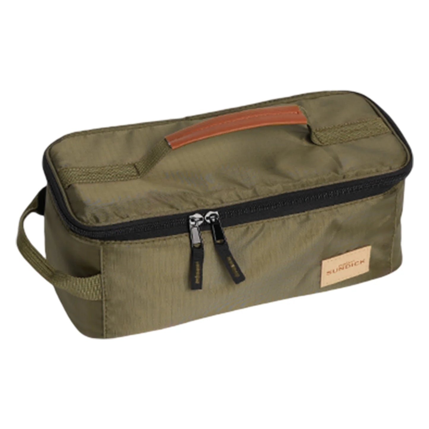 Camping Bag Cutlery Pouch Large Capacity Tableware Handbag Portable for Outdoor Picnic Carring Case Travel Supplies