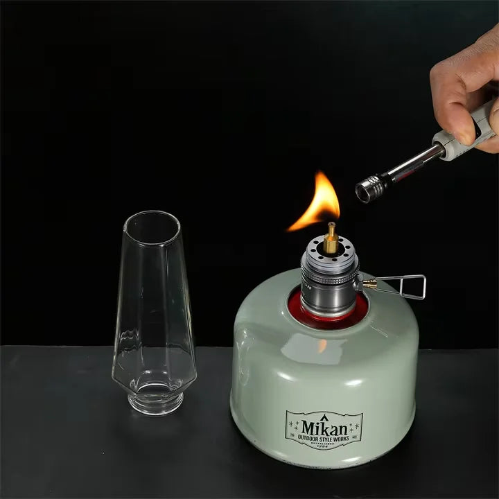 Portable Outdoor Camping Light Gas Lighting Camping Lamp Tent Lamps camping gas lanterns