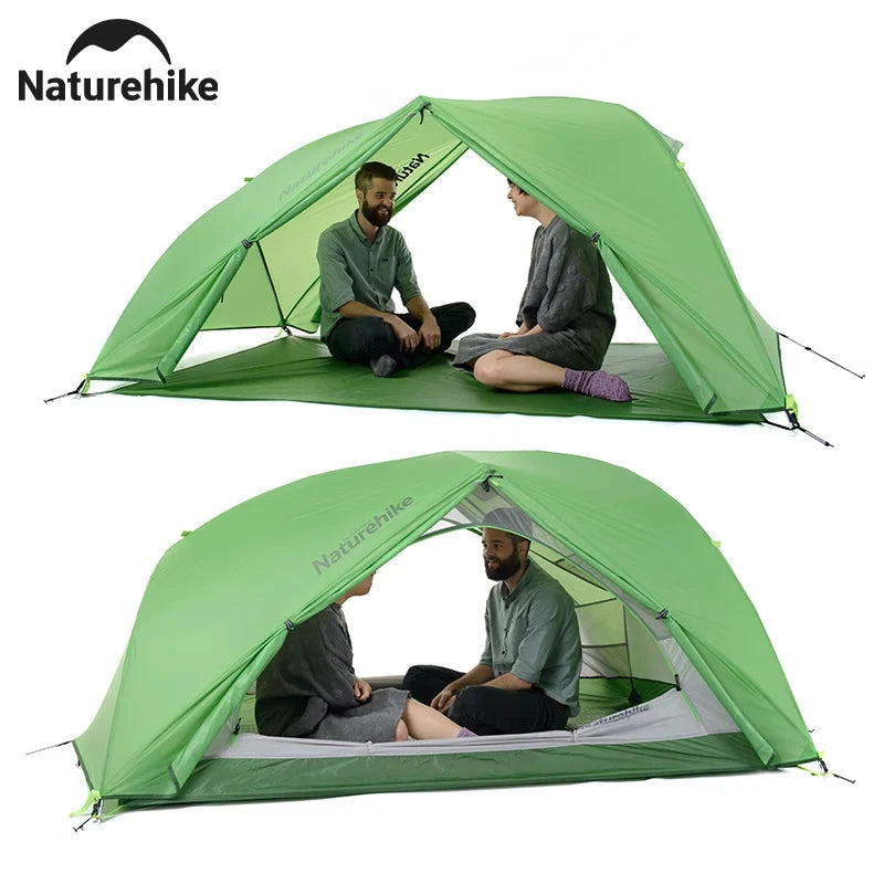 Naturehike Mongar 2 Tent Cloud Up 1 2 3 Persons Tent Star River Tent Cycling Tent Ultralight Outdoor Travel Hiking Camping Tent
