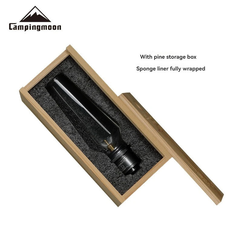 CAMPINGMOON Convenient Outdoor Camping Lamp Lantern Gas Candle Lamp Tent Lantern Light for Backpacking Camping Hiking Fishing
