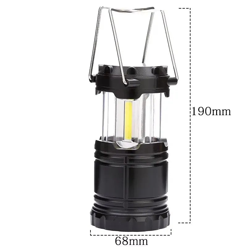 LED Hight power White Outdoor Camping Lamp Portable Stretch Camping Lamp Portable Tent Pull Lantern Emergency Light