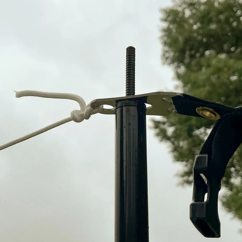 Tent Adjuster Wind Rope Buckle Camping Rope Buckle Tent Rope Tightener Stainless Tent Fasteners Tent Wine Rope Tightener