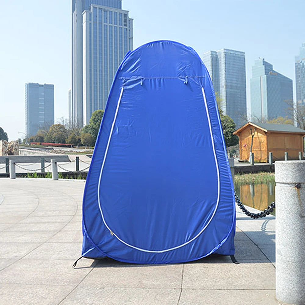 Portable Outdoor Fishing Tent UV-protection Tent Pop Up Single Tent Automatic Instant Tent Rain Shading Tent Windows