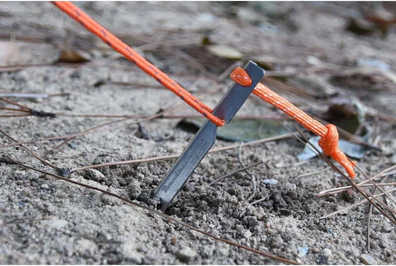 Boundelss Voyage Titanium Tent Pegs Ultralight Tent Stakes Tent Pins Outdoor Tent Accessories Heavy Duty Tent Nails