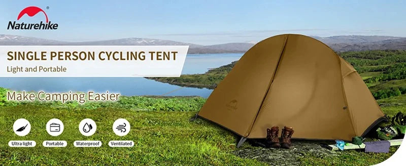 Naturehike Mongar 2 Tent Cloud Up 1 2 3 Persons Tent Star River Tent Cycling Tent Ultralight Outdoor Travel Hiking Camping Tent